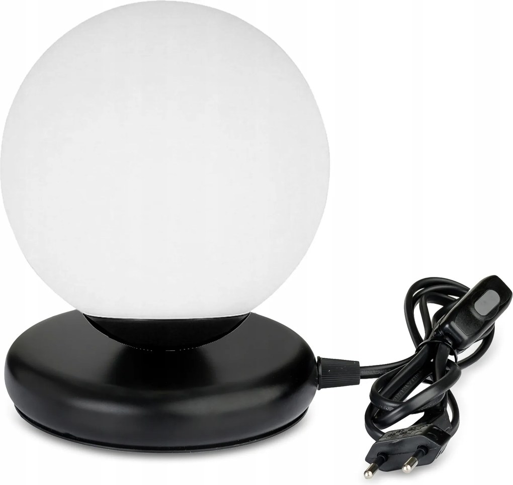 Éjjeli Lámpa alacsony Irodai Asztali Lámpa Loft Üveg Lámpabúra Led Gömb E27