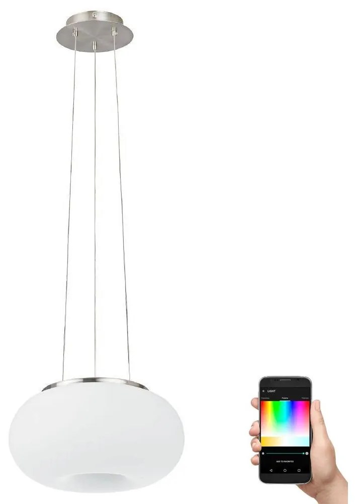 Eglo Eglo 33766 - LED RGBW Dimmelhető csillár zsinóron OPTICA-C LED/22W/230V EG33766