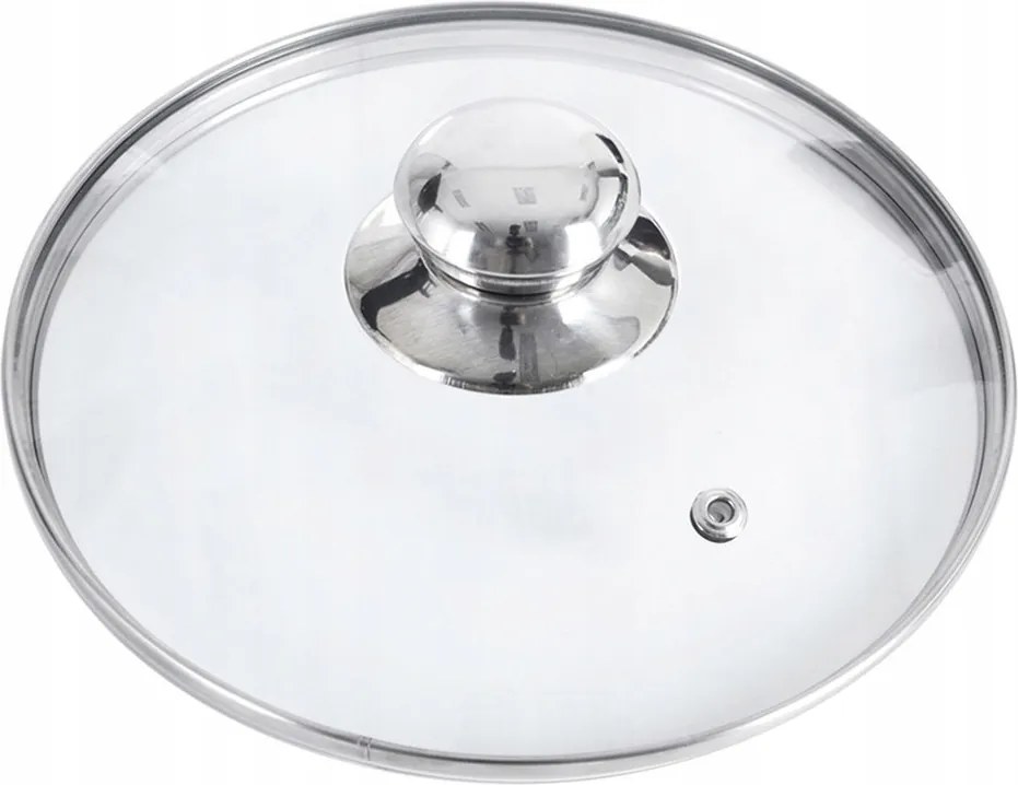 Üveg fedő serpenyő edényekhez serpenyő univerzális 20 cm