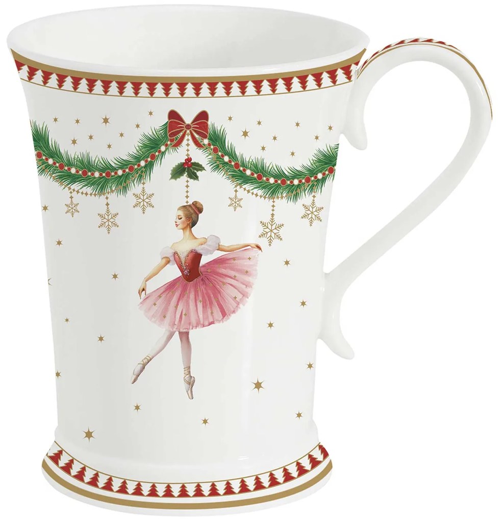 Karácsonyi porcelán bögre 300 ml díszdobozban Magie de Noel