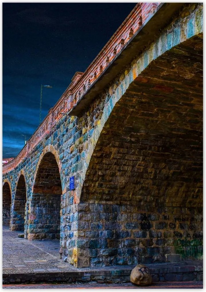 Poszterek 70x100 Híd Építészet Tájkép