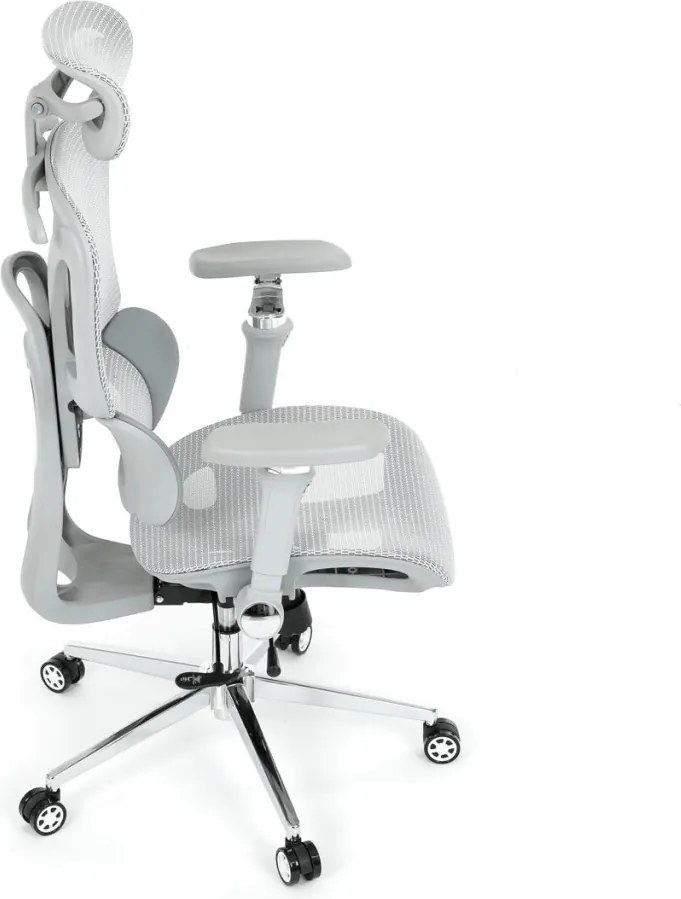 Irodai szék szinkronmechanikás szürke hálós GREY