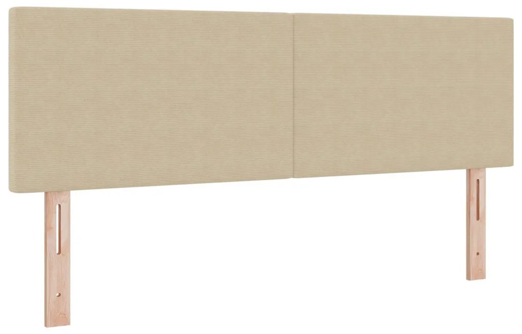 Fejtámla Egyszerű Design Világosszürke Zöld 140 cm Bársonyos Szövet