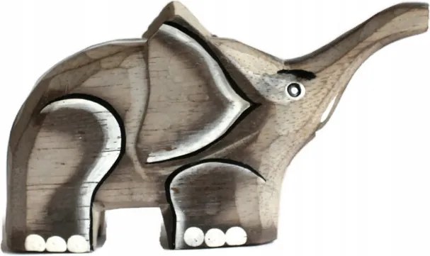 Figura Kis Fa Elefánt kb.8cm /336/