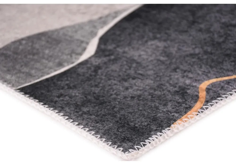 Kék-szürke mosható futószőnyeg 80x200 cm – Vitaus