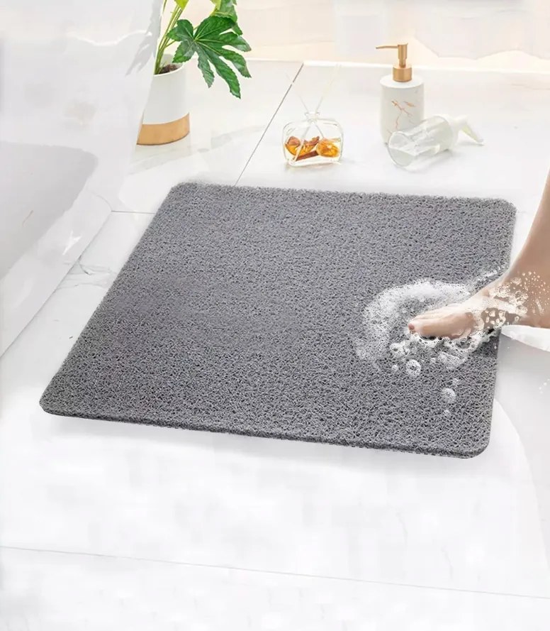 Csúszásgátló Szőnyeg Fürdőszobai Zuhanykádhoz Gyorsan Száradó 60x60 CM