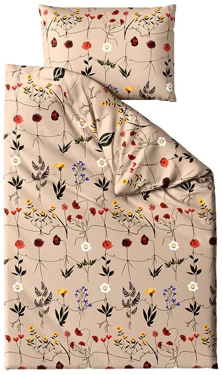 HERBAR bézs mikroszálas ágyneműhuzat Ágyneműhuzat mérete: 2 db 70 x 90 cm | 200 x 220 cm