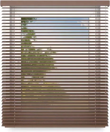 Fa redőny vízszintes 50mm 90x160cm Méretre