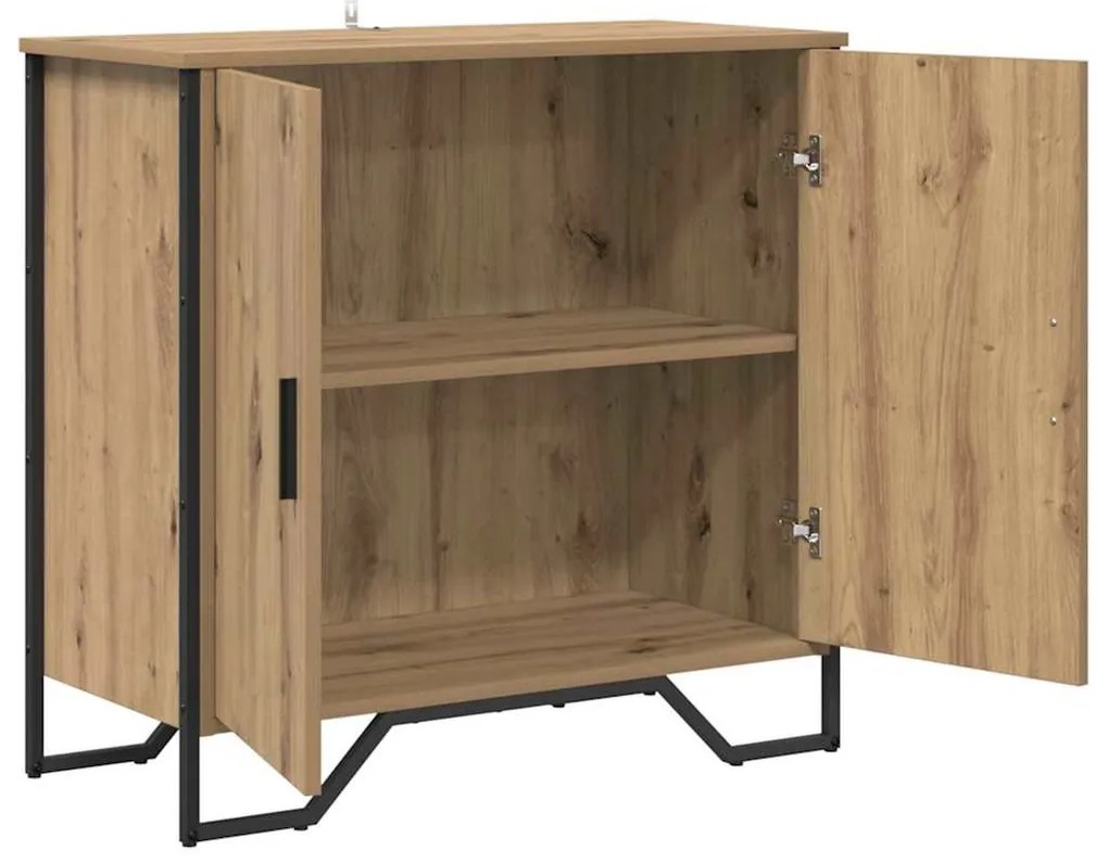 Széf kézműves tölgy 78 x 35.5 x 74.5 cm Faanyag