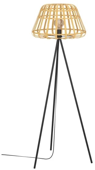 Eglo 390155 - Állólámpa MONTEZUELO 1xE27/40W/230V bambusz