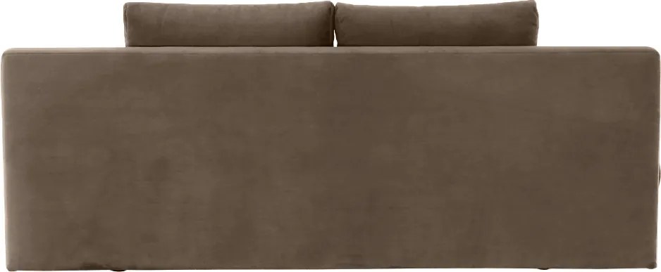 Kanapé ágyfunkcióval, capuccino/bézs, CLIV