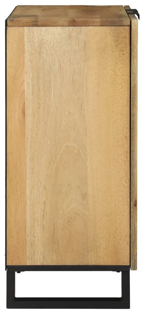 Tálalószekrény - 60 x 33,5 x 75 cm, tömör mangófából.