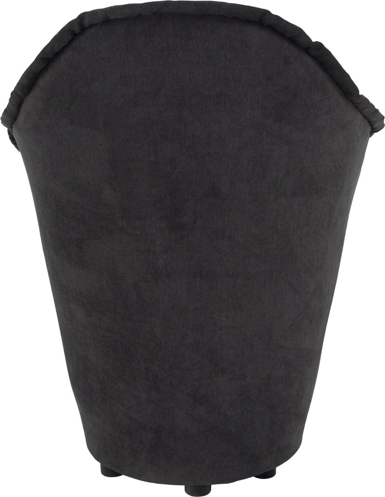 Fotel tárhellyel, sötétszürke/világosszürke, PERSI