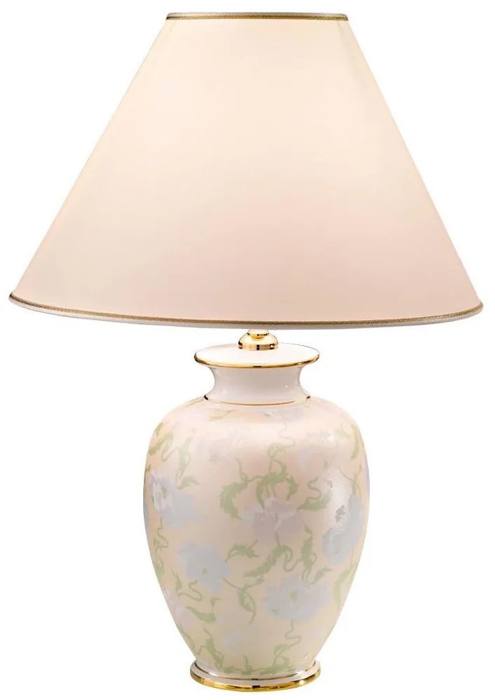 Kolarz 0014.74.4 - Asztali lámpa GIARDINO 1xE27/100W/230V bézs