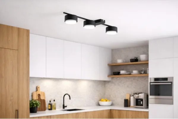 Brilagi - LED spotlámpa MONO 3xGX53/13W/230V fekete