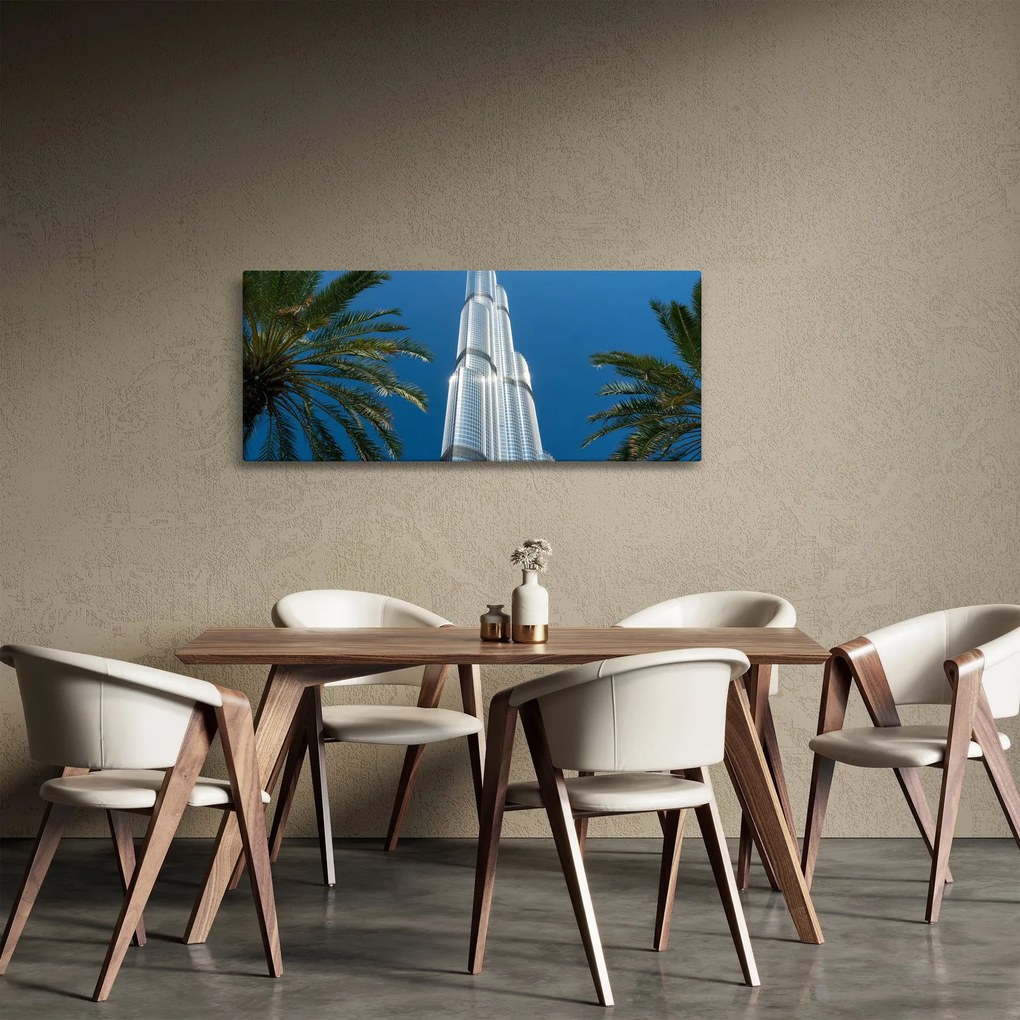 Kép - Burj Khalifa (120x50 cm)