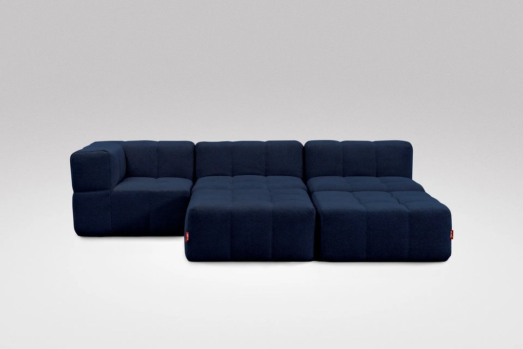 5 Teiliges Modulares Sofa – Blau