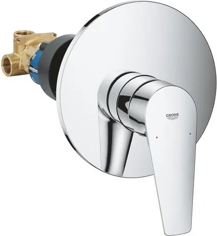Grohe BauEdge zuhany csaptelep vakolat alatti résszel együtt króm 29078001 G29078001