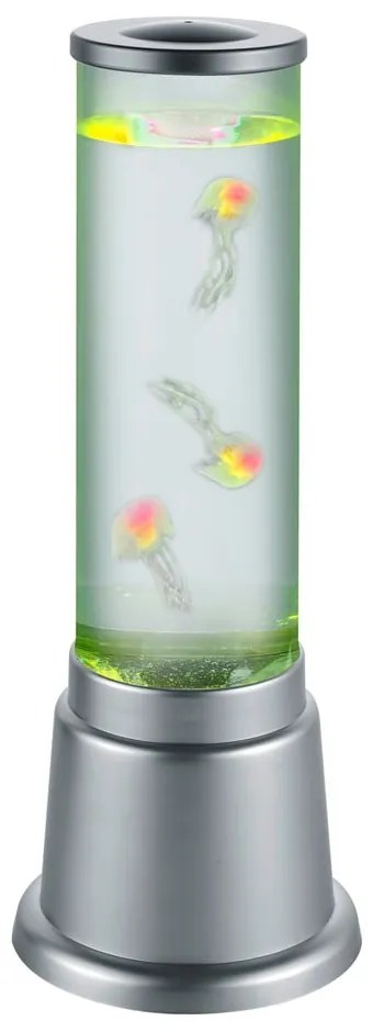 Ezüstszínű LED asztali lámpa (magasság 36 cm) Jelly – Trio