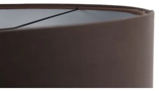 Csillár zsinóron TWIST 1xE27/60W/230V barna/ezüst