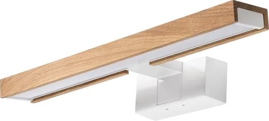 Brilagi - LED fürdőszobai tükörvilágítás 3 az 1-ben WOODY MIRROR LED/8W/230V IP44 fehér/tölgy