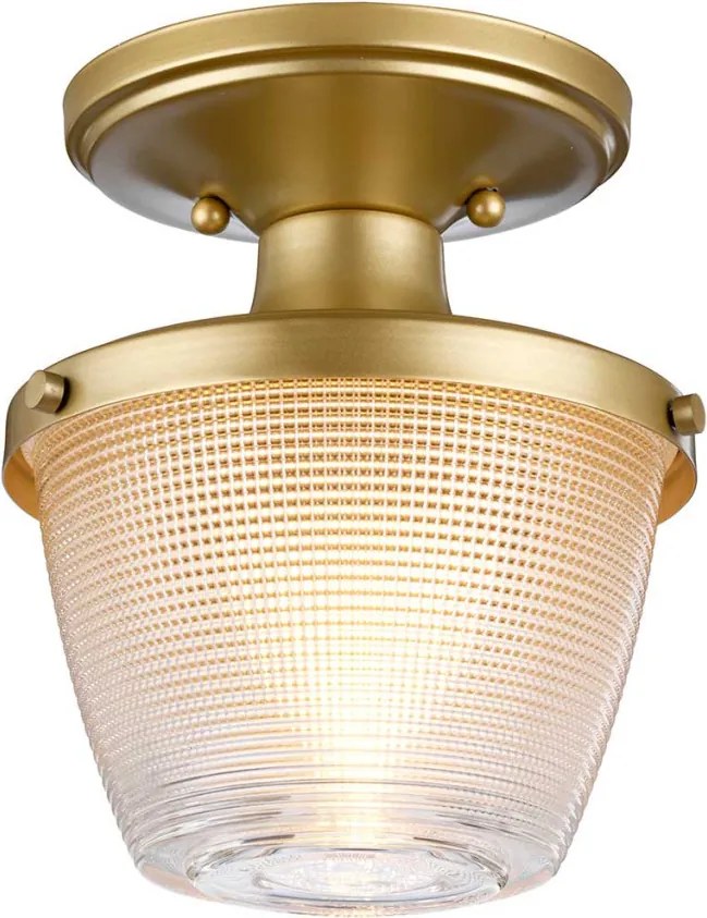 Elstead Lighting DUBLIN QZ-DUBLIN-SF-PNBR Plafonlámpa 1x60W/E27 IP44