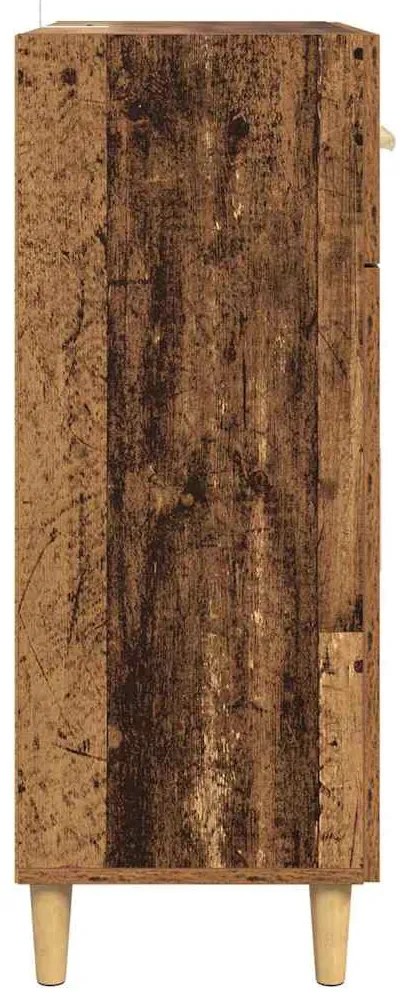 Széf fiókkal Régi fa 34 x 69.5 x 89 cm Faanyag