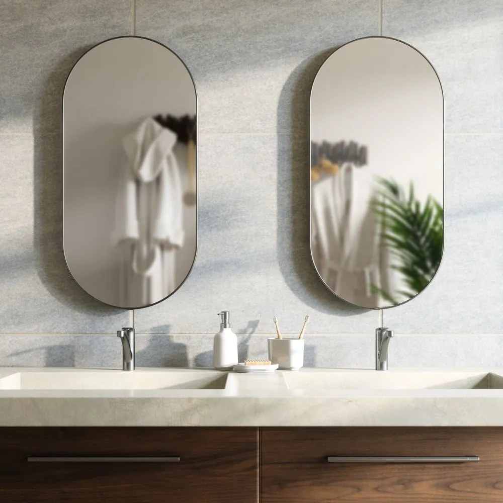 Fali tükör 46x91 cm Hubba – Umbra