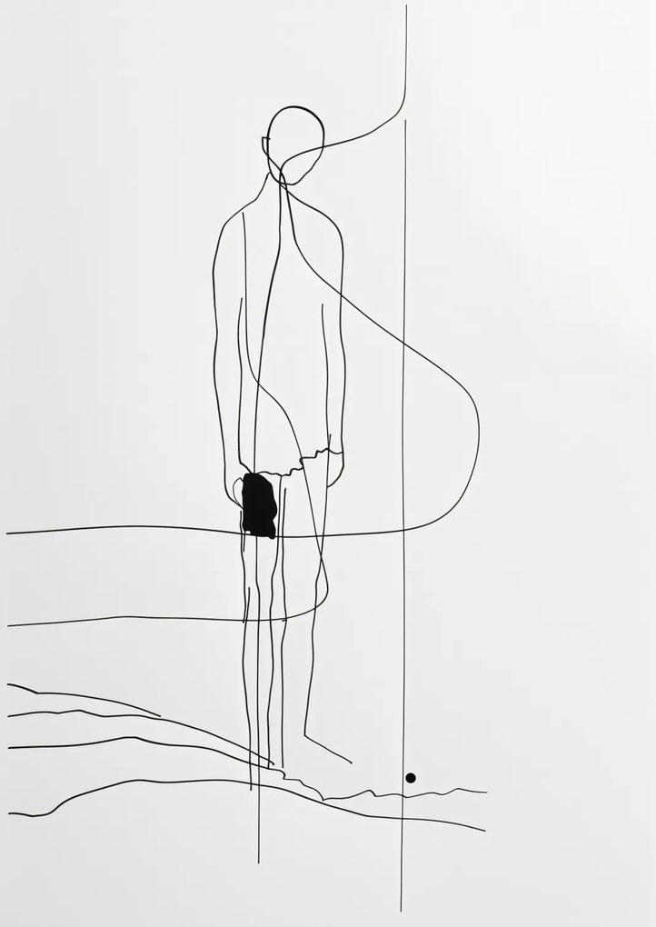 Poszter 29,7x42cm Magányos vándorlás