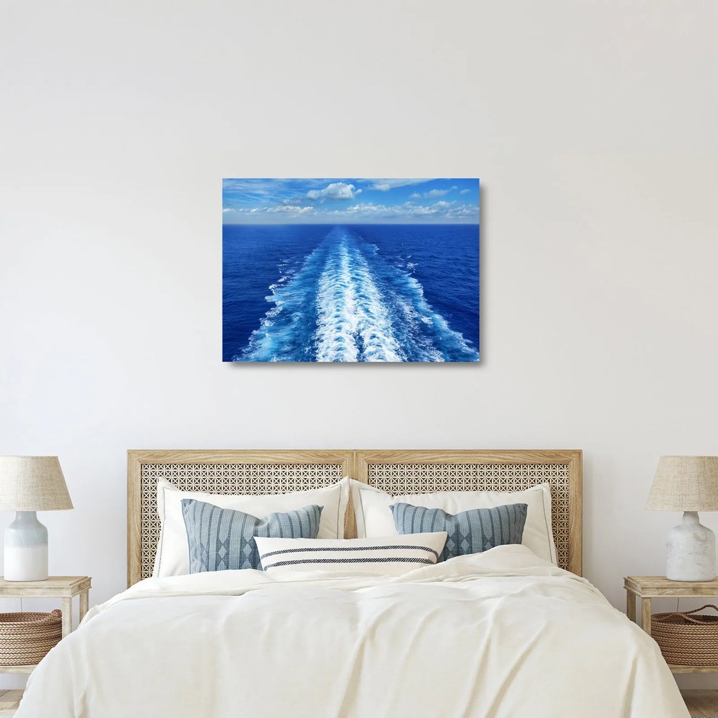 Üveg kép - A tenger (70x50 cm)