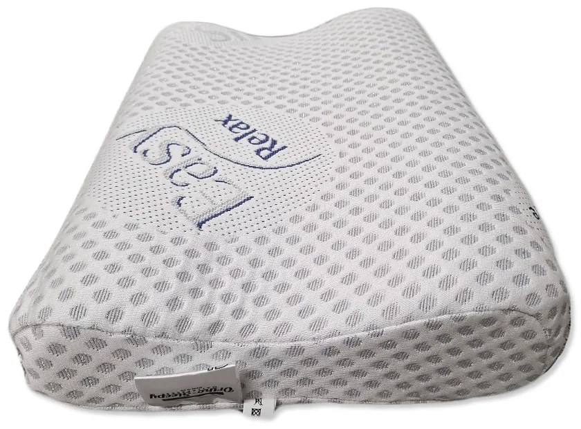 Memory anatómiai hullám párna Silver Protect 48x33 cm