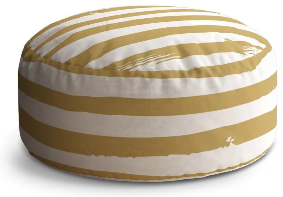 Circle zsámoly arany csíkok, arany / fehér