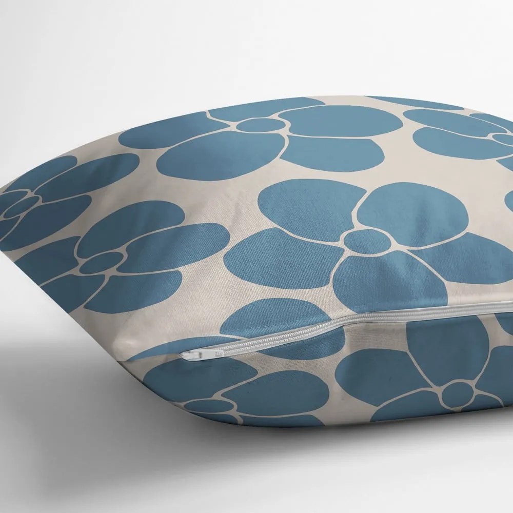 Párnahuzat 43x43 cm Blue Meadow – Mila Home