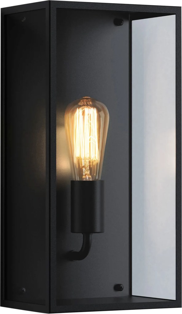 ASTRO LIGHTING 1183028 MESSINA Klasszikus Kültéri Fali Lámpa Fekete E27 IP44