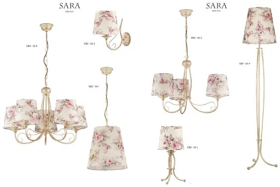 JUPITER 1287-SAP - SARA állólámpa 1xE27/60W