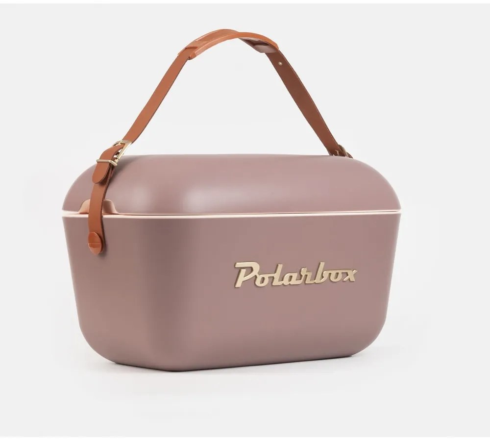Barna hűtődoboz 20 l Classic Gold – Polarbox