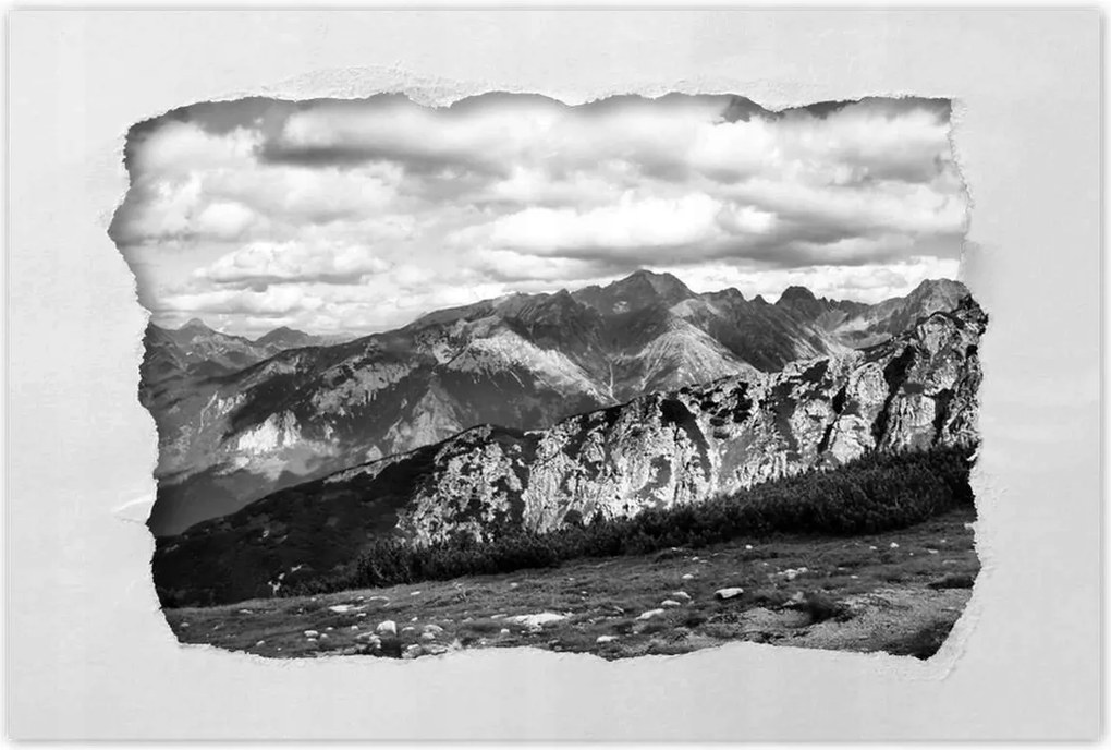 Poszterek 60x40 Tátra Lengyel hegyek Kilátás