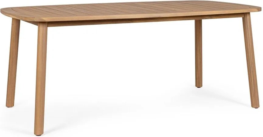 Akácfa kerti étkezőasztal 99x183 cm Pablo – Bizzotto