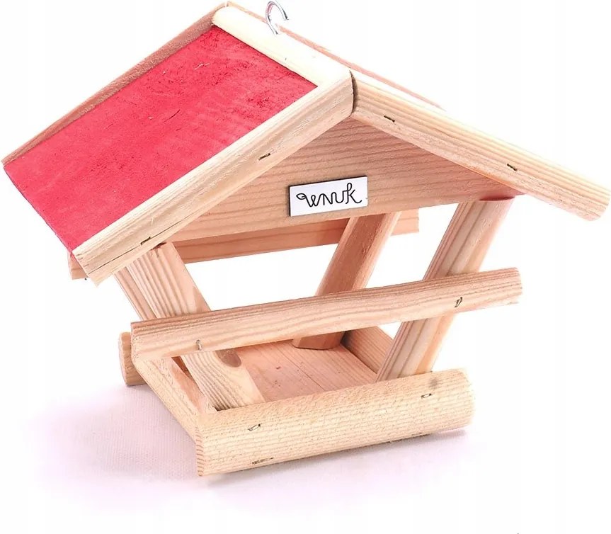 Madáretető Kicsi Természetes Piros