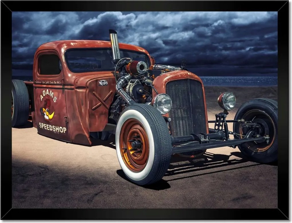 Poszterek keretben 40x30 Hot Rod egyenesen az USA-ból