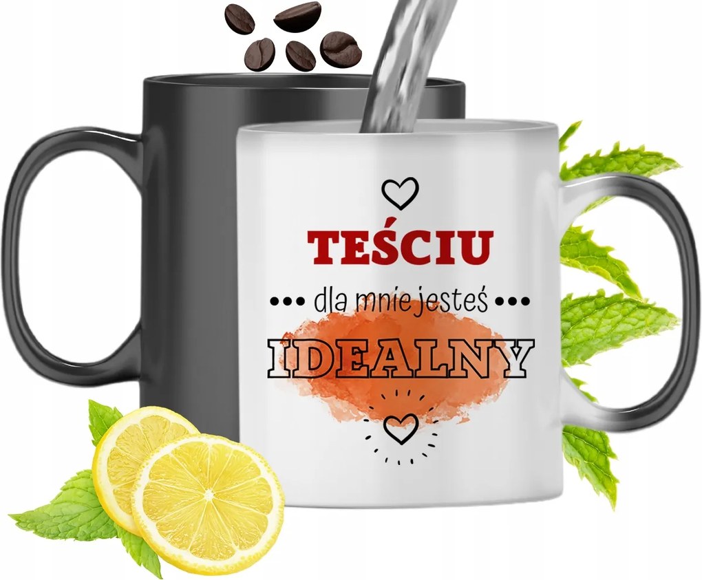 Mágikus Bögre Apósnak Színváltós, fényképes nyomattal