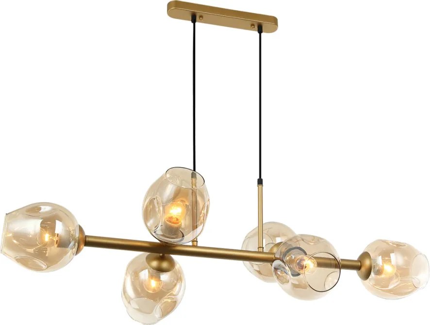 Függeszték Arany Borgo ITALUX-PND-30843-6-GD-AMB