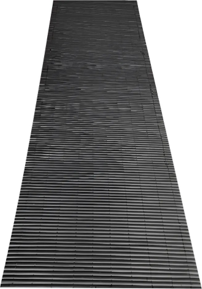 Kerti térelválasztó, fekete, 300x100 cm, ABEO
