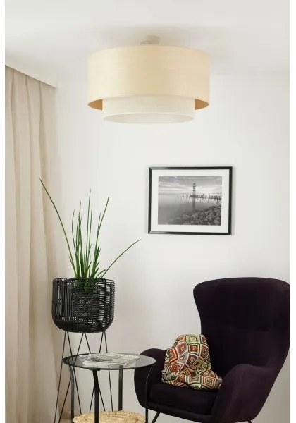 Brilagi - ARIZONA BOHO mennyezeti lámpa 1xE27/15W/230V, 60 cm, bézs