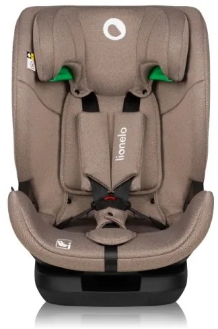 Lionelo - Forgatható autósülés alappal LAVENDER i-Size 76-150 cm bézs latte
