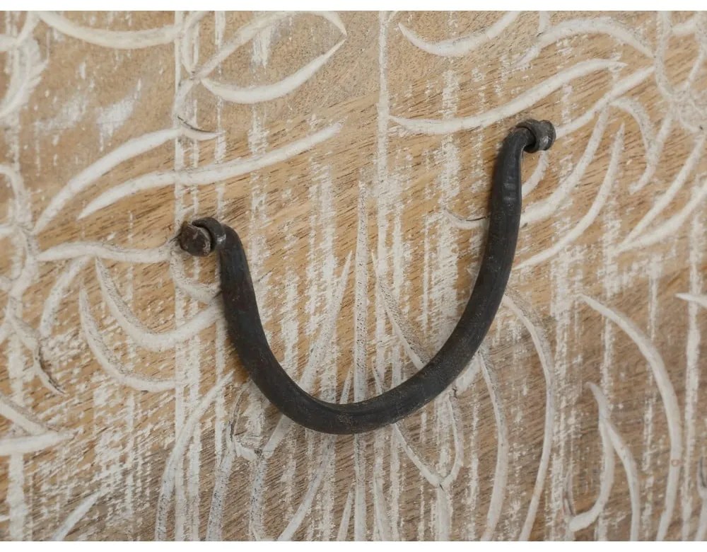 Natúr színű mangófa tárolóláda 45x50 cm Malati – Støraa