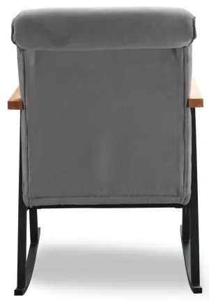 LUNI hintafotel szürke