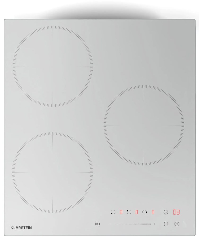 Klarstein Delicatessa Indukciós főzőlap, 45 cm, 6600 W, 3 főzőlap
