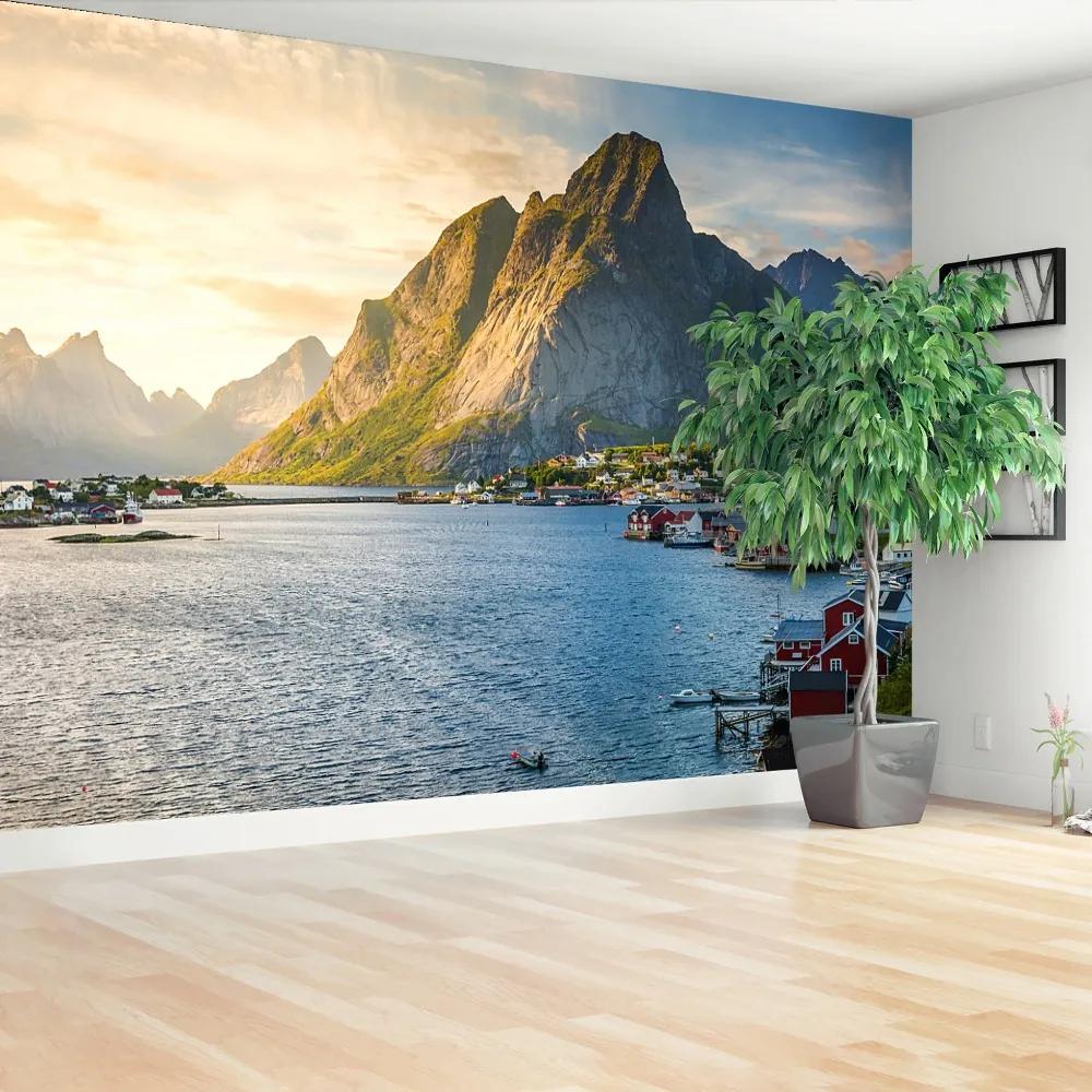 Fotótapéta fjord Norvégia 104x70 cm