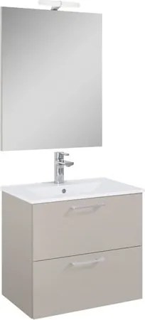 Ceramia Lea Fürdőszobabútor szett mosdóval 61,5x55x41,7 cm kasmír LEASET60C